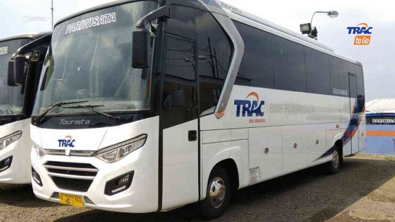 cara sewa bus dan jenis bus TRAC Astra
